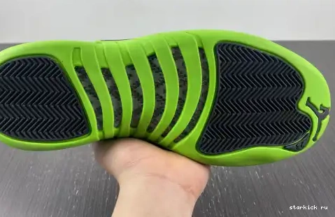 DOF FLIGHT AJ12 BLACK GREEN Jordan 12 0422
